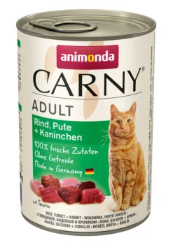 Animonda CARNY Adult 6x400g Mit Rind, Pute Und Kaninchen