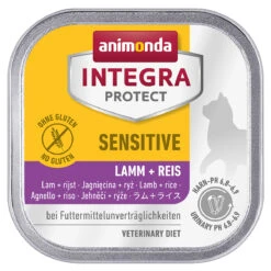 Animonda INTEGRA PROTECT Sensitive Katze Adult 16x100 G Mit Lamm Und Reis