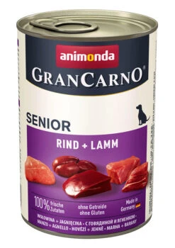 Animonda GranCarno Senior 6x400g Dose Mit Rind Und Lamm