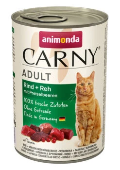 Animonda CARNY Adult 6x400g Mit Rind, Reh Und Preiselbeeren