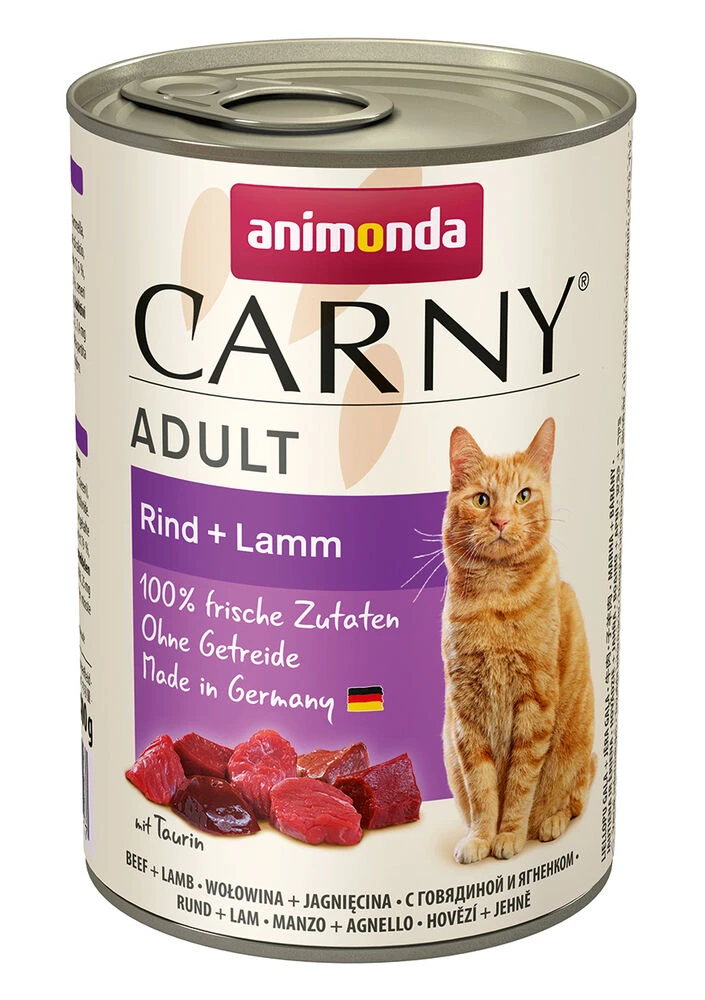 Animonda CARNY Adult 6x400g Mit Rind Und Lamm 3 Animonda CARNY Adult 6x400g Mit Rind Und Lamm