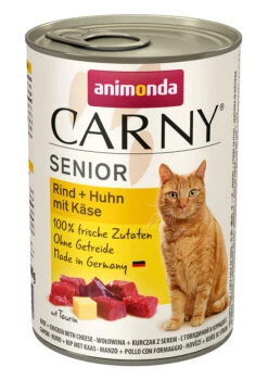 Animonda CARNY Senior 6x400g Mit Rind, Huhn Und Käse