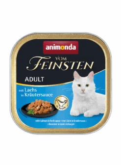 Animonda Vom Feinsten Adult 32x100g Mit Lachs In Kräutersauce