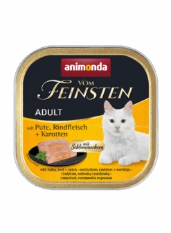 Animonda Vom Feinsten Adult 32x100g Mit Pute, Rindfleisch Und Karotte
