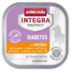 Animonda INTEGRA PROTECT Diabetes Katze 16x100g Mit Geflügel