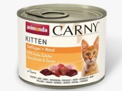 Animonda CARNY Kitten 12x200g Mit Geflügel Und Rind