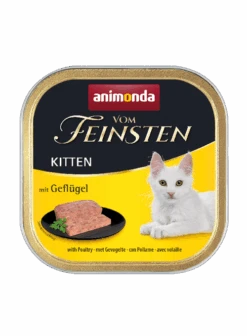 Animonda Vom Feinsten Kitten 32x100g Schale Mit Geflügel