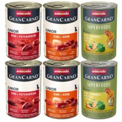 Animonda GranCarno Superfoods Und Junior Mixpack