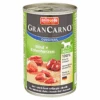 ANIMONDA Hundenassfutter "Gran Carno" Orginal Mit Rind/Entenherzen 400 G