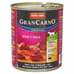 ANIMONDA Hundenassfutter "Gran Carno" Original Mit Rind/Herz 800 G