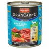 ANIMONDA Hundenassfutter "Gran Carno" Original Mit Rind/Lachs/Spinat 800 G