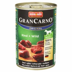 ANIMONDA Hundenassfutter "Gran Carno" Original Mit Rind/Wild 400 G