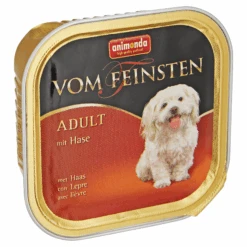 ANIMONDA Hundenassfutter "Vom Feinsten" Adult Mit Hase 150 G
