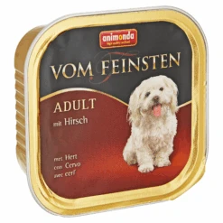 ANIMONDA Hundenassfutter "Vom Feinsten" Adult Mit Hirsch 150 G