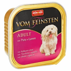 ANIMONDA Hundenassfutter "Vom Feinsten" Adult Mit Pute/Lamm 150 G
