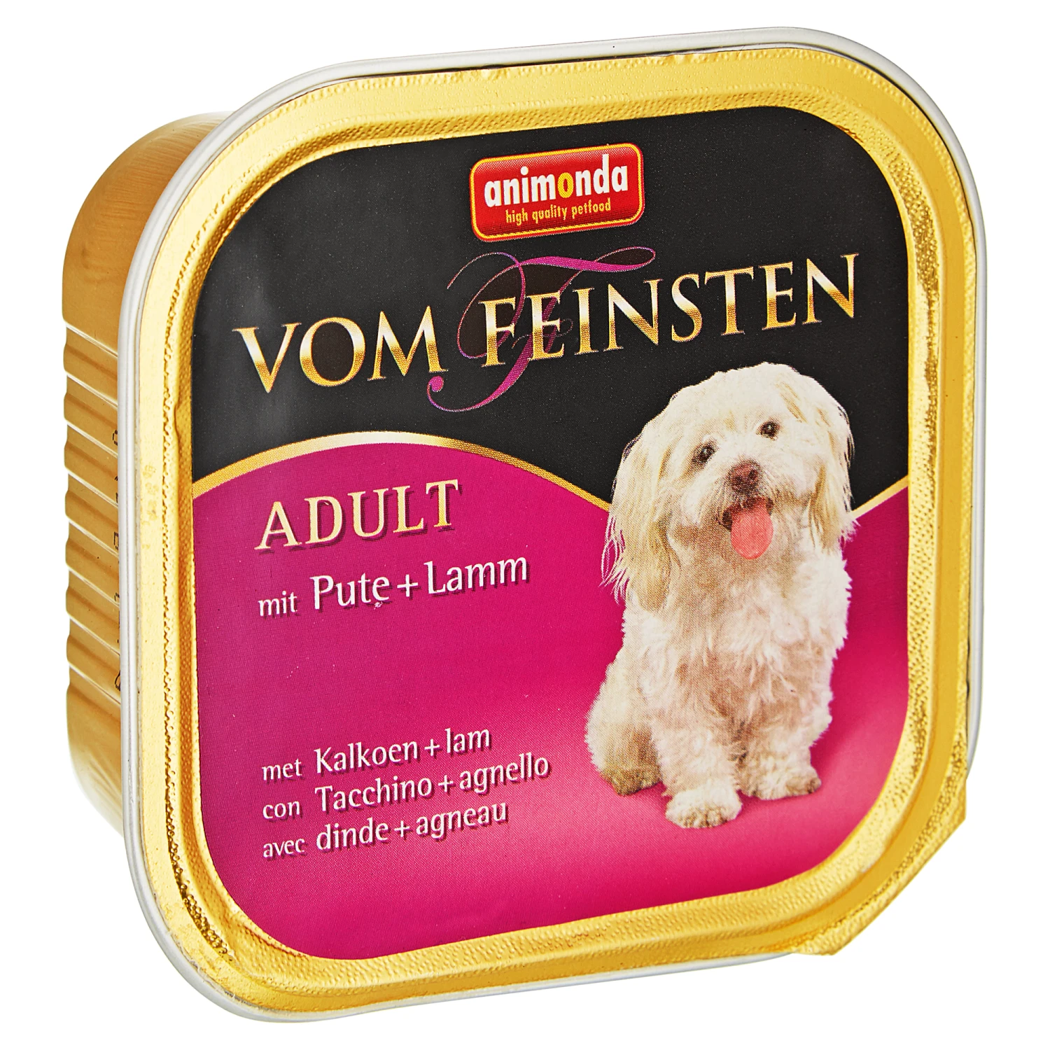 ANIMONDA Hundenassfutter "Vom Feinsten" Adult Mit Pute/Lamm 150 G 3 ANIMONDA Hundenassfutter "Vom Feinsten" Adult Mit Pute/Lamm 150 G