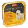 ANIMONDA Hundenassfutter "Vom Feinsten" Junior Mit Geflügel/Putenherzen 100 G -Animonda hundenassfutter vom feinsten junior mit gefluegel putenherzen 100 g 2503666 1
