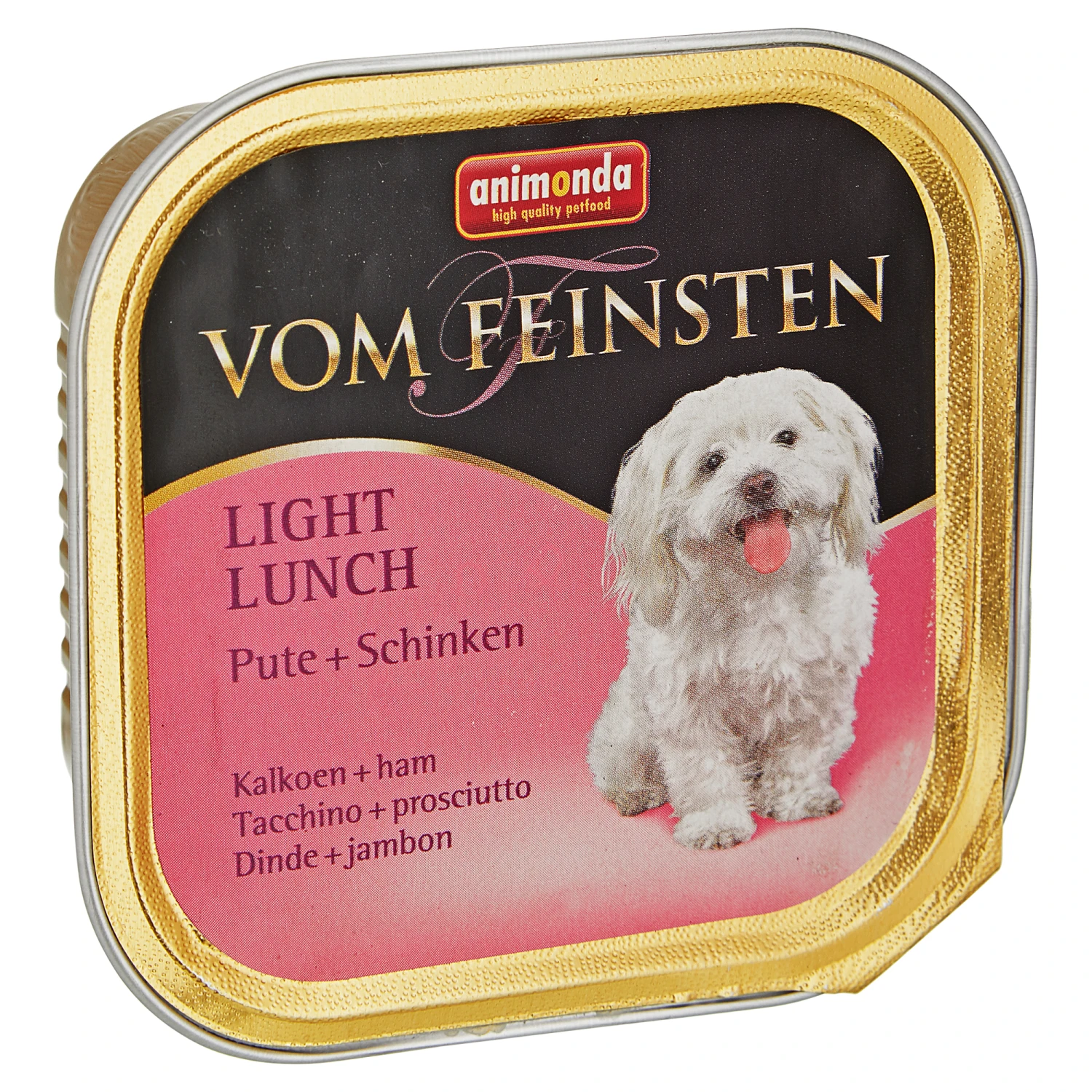 ANIMONDA Hundenassfutter "Vom Feinsten" Light Lunch Mit Pute/Schinken 150 G 3 ANIMONDA Hundenassfutter "Vom Feinsten" Light Lunch Mit Pute/Schinken 150 G