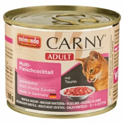 ANIMONDA Katzennassfutter "Carny" Adult Multi-Fleischcocktail 200 G