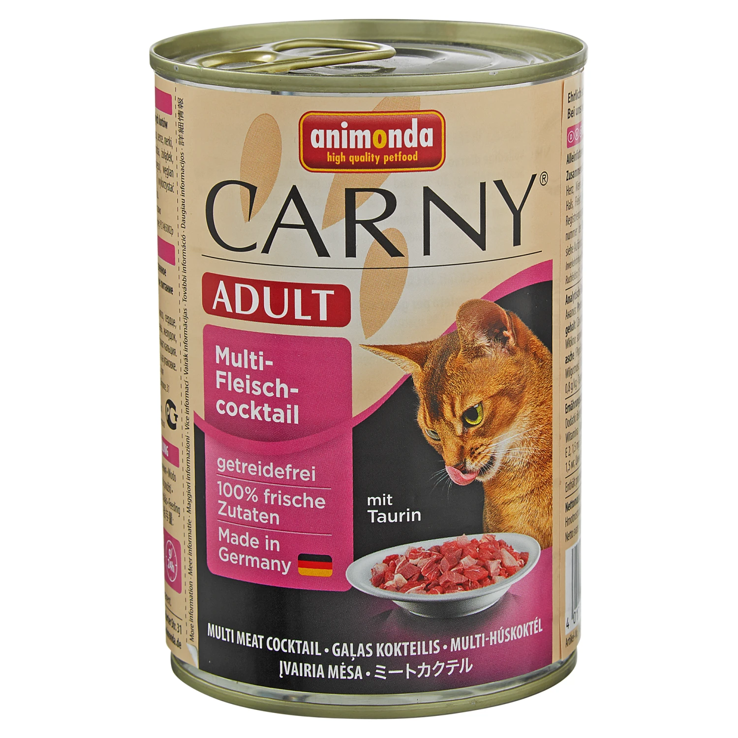 ANIMONDA Katzennassfutter "Carny" Adult Multi-Fleischcocktail 400 G 3 ANIMONDA Katzennassfutter "Carny" Adult Multi-Fleischcocktail 400 G