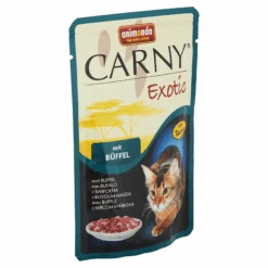 ANIMONDA Katzennassfutter "Carny" Exotic Mit Büffel 85 G