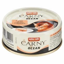ANIMONDA Katzennassfutter "Carny" Ocean Mit Lachs/Jungsardinen 80 G