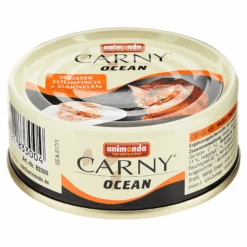 ANIMONDA Katzennassfutter "Carny" Ocean Mit Weißem Thunfisch/Garnelen 80 G