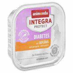 ANIMONDA Katzennassfutter "Integra Protect" Diabetes Geflügel 100 G