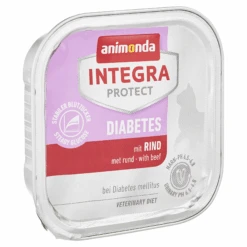 ANIMONDA Katzennassfutter "Integra Protect" Diabetes Rind 100 G