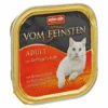 ANIMONDA Katzennassfutter "Vom Feinsten" Adult Mit Geflügel/Kalb 100 G