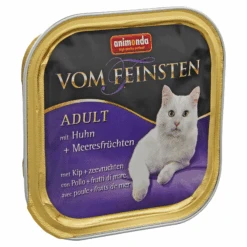 ANIMONDA Katzennassfutter "Vom Feinsten" Adult Mit Huhn/Meeresfrüchten 100 G