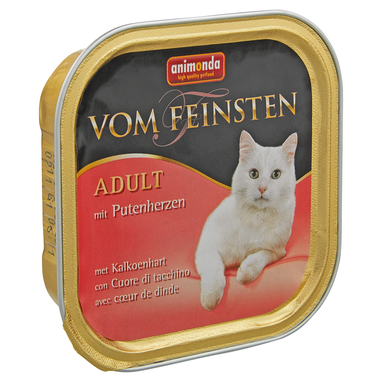 ANIMONDA Katzennassfutter "Vom Feinsten" Adult Mit Putenherzen 100 G 3 ANIMONDA Katzennassfutter "Vom Feinsten" Adult Mit Putenherzen 100 G
