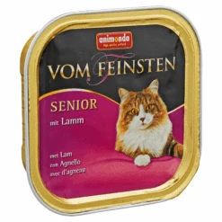 ANIMONDA Katzennassfutter "Vom Feinsten" Senior Mit Lamm 100 G